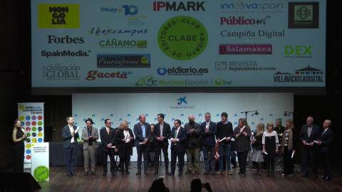 Celebración de la XV edición de los Premios Clabe