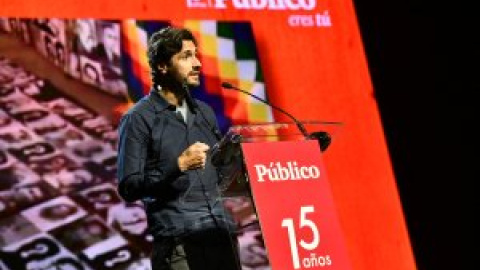 Juan Diego Botto y activistas de diversas causas sociales, premiados por 'Público' en la gala de su 15º aniversario