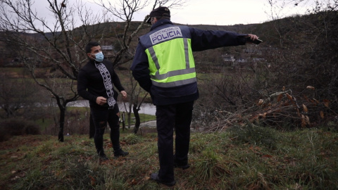 Autoridades vigilan la frontera con Portugal en el río de Onor