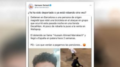 El eurodiputado de Vox Hermann Tertsch vuelve a difundir un bulo, y van ya...