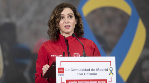 Isabel Díaz Ayuso en un acto. Alberto Ortega / Europa Press.