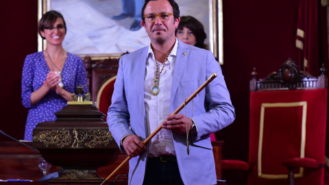 El alcalde de Cádiz, José María González, Kichi, hace tres años.