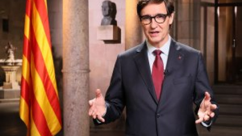 Illa reivindica la "diversitat" de Catalunya i "serveis públics d'excel·lència" en el seu primer discurs de la Diada com a president