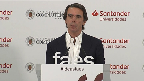 Aznar carga contra SÃ¡nchez por la investidura