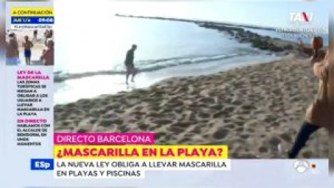 "Periodismo siervo de las élites": las redes destrozan a 'Espejo Público' tras recriminar a una mujer en una playa solitaria que no usara mascarilla