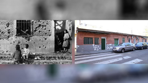 La casa de Vallecas, calle Peironcely, 10. Robert Capa/Europa Press