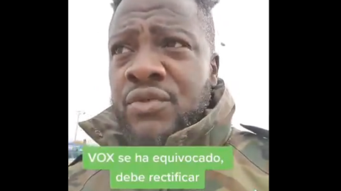 Bertrand Ndongo, militante de Vox y asesor de Rocío Monasterio