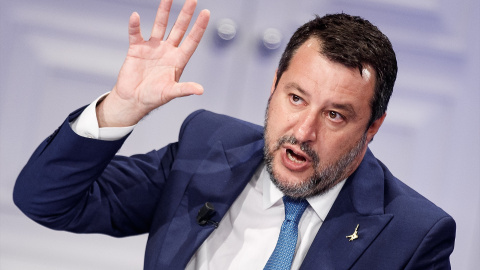 El líder ultraderechista Matteo Salvini.