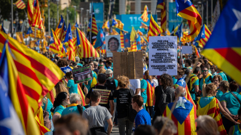 11/09/2019 Manifestación de la ANC durante la Diada de Catalunya en 2019