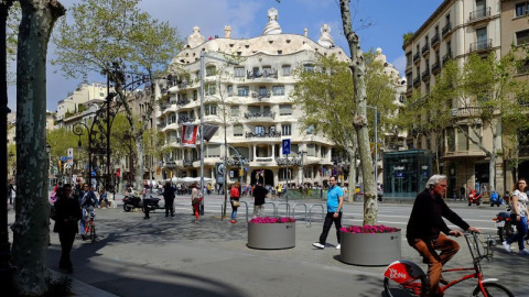 06/2022 - La Pedrera, una de los edificios más visitados de Barcelona.