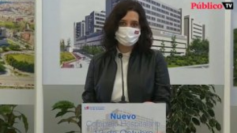 Ayuso realiza un anuncio económico para los sanitarios en mayo