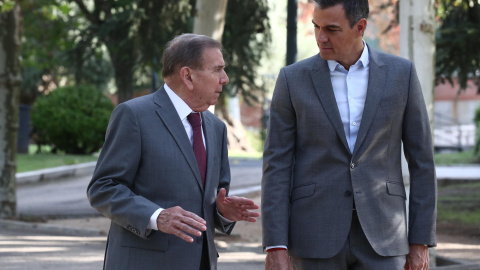 Edmundo González y Pedro Sánchez.