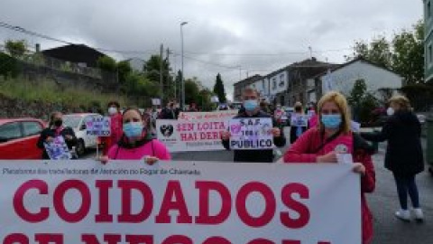 Las trabajadoras gallegas de atención domiciliaria se rebelan contra la precariedad y las privatizaciones