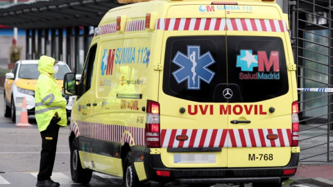 Fotografía de archivo de una ambulancia del SUMMA 112.