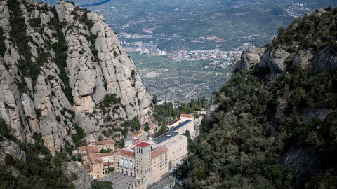 13/09/2024 El monasterio de Montserrat, en Monistrol de Montserrat (Barcelona), en una foto de archivo.