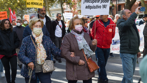 Protesta pensionistas