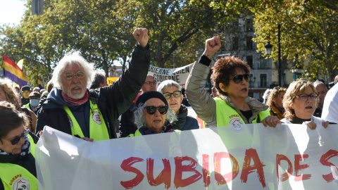 Manifestación de pensionistas