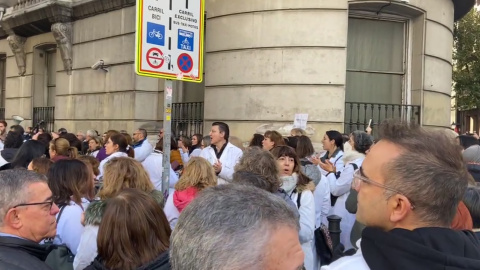 Marcha médica por la Atención Primaria en Madrid.