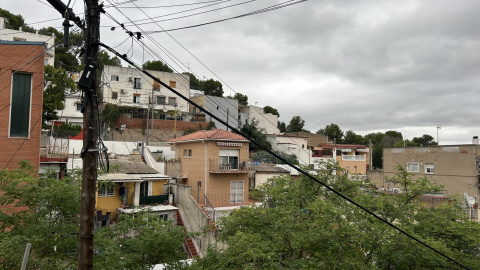 La zona vella del barri de Torre Baró de Barcelona.