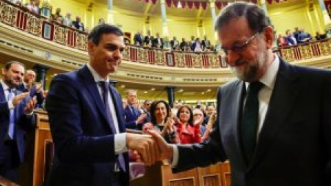 Sánchez, abocado a seguir viviendo con los Presupuestos de Rajoy