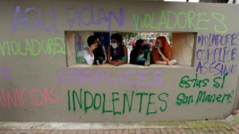 Las protestas en Colombia señalan a la Policía por la violencia sexual