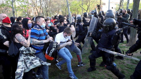 Cargas policiales Vallecas