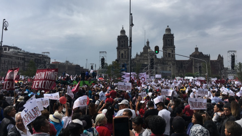 Manifestación mexicana. / Anna Portella