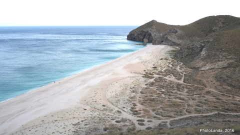 La Playa de los Muertos, en Carboneras, Almería