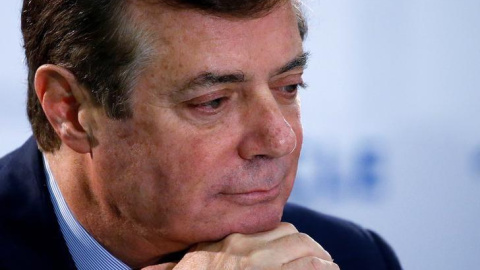 Paul Manafort, exjefe de campaña del presidente de los EEUU, Donald Trump. / REUTERS