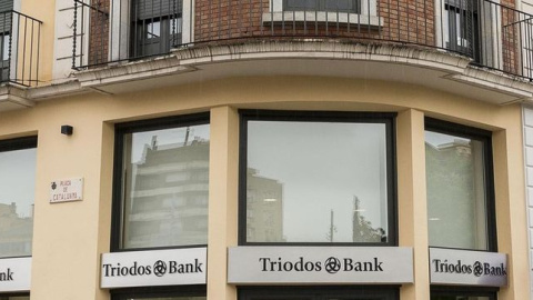 Una de las oficinas de Triodos Bank en España. / EUROPA PRESS