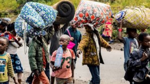 Evacuadas 400.000 personas en Goma ante el riesgo de una nueva erupción del volcán Nyiragongo