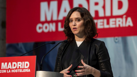 La presidenta de la Comunidad de Madrid, Isabel Díaz Ayuso.