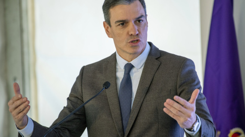 El presidente de Gobierno, Pedro Sánchez, en Jaén.