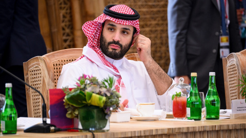 El príncipe saudí Mohammed Bin Salmán durante una reunión del G20 en Bali, a 15 de noviembre de 2022.