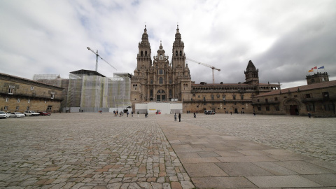 Imagen de archivo de la Plaza del Obradoiro en Santiago de Compostela.