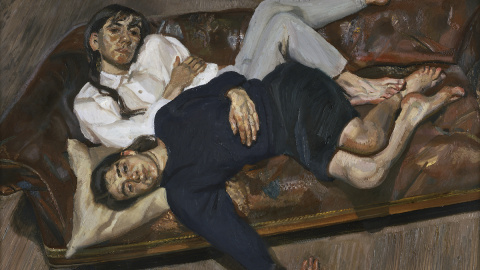 'Bella and Esther' (1988), por Lucian Freud