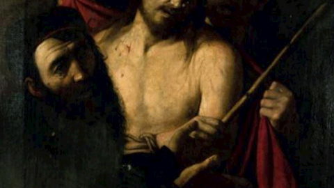 Ecce homo" retirado de la subasta de la Casa Ansorena de Madrid este jueves.