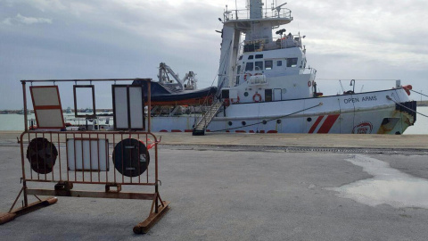 El barco de la ONG Proactiva Open Arms.- EFE/Archivo