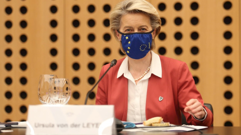 La presidenta de la Comisión Europea, Ursula von der Leyen.