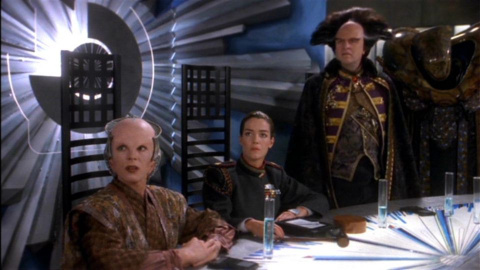 Fotograma de una de las escenas de 'Babylon 5'