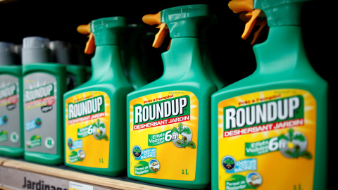 El glifosato, que comunmente se comercializa bajo la marca Roundup. REUTERS