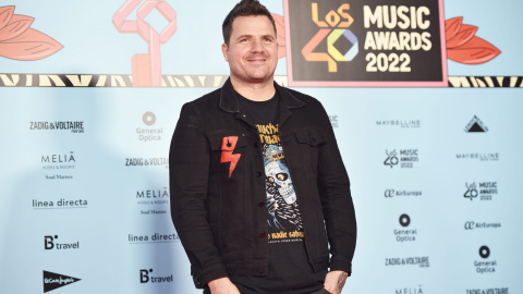 Dani Martín, en la gala de Los40 Music Awards 2022.