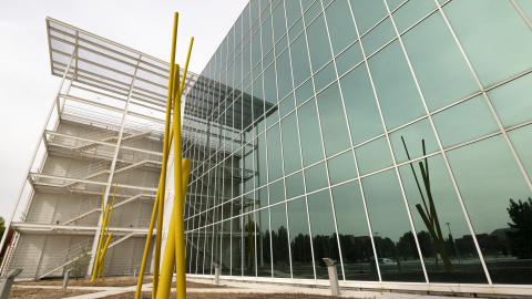 Vista del edificio del Centro Internacional de Neurociencias Cajal