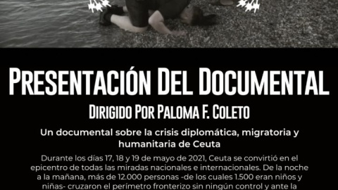 Cartel de la presentación del documental 'La marcha no fue verde'.