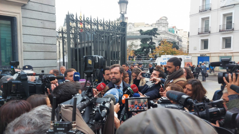 El portavoz de Vox en el Congreso, Iván Espinosa de los Monteros. Alexis Romero