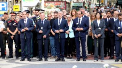 Barcelona homenatja les víctimes del 17-A en el setè aniversari de l'atemptat