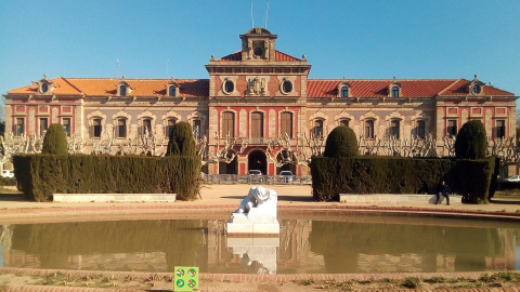 2018 - Façana del Palau del Parlament, al Parc de la Ciutadella de Barcelona.