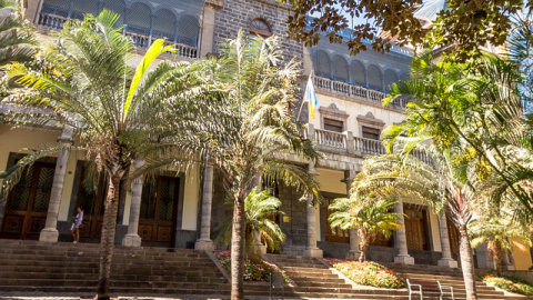 Edificio del Tribunal Superior de Justicia de Canarias, en Tenerife.