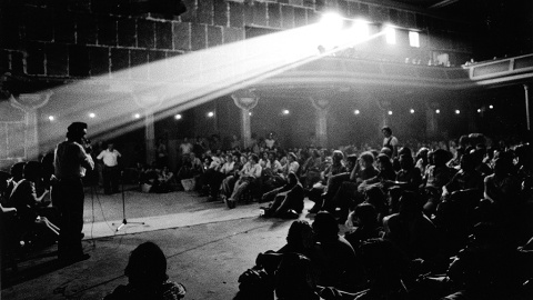 Imagen de las Jornadas Libertarias de Barcelona en julio de 1977.