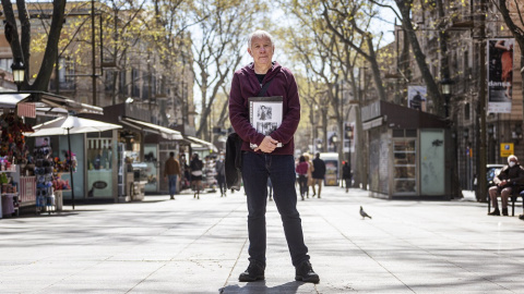 Andy Durgan en la Rambla.